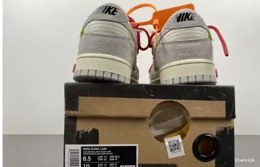O-W Nike Dunk Low DJ0950-103 40 Lot 0428